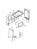 PANELS Diagram and Parts List for REC306CF0  Kelvinator Range