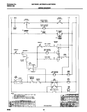 WIRING DIAGRAM Diagram and Parts List for MEF352CESA  Frigidaire Range