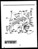 CABINET PARTS Diagram and Parts List for AS18EJ2K2  Frigidaire Air Conditioner