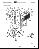 SYSTEM AND AUTOMATIC DEFROST PARTS Diagram and Parts List for RT174LCD2  Frigidaire Refrigerator