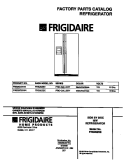 COVER Diagram and Parts List for FRS26ZSEB4  Frigidaire Refrigerator