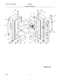 FRESH FOOD DOOR Diagram and Parts List for E23BC68JSS0  Electrolux Refrigerator