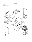 BODY Diagram and Parts List for MEF305PBWM  Uni Range