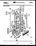 CABINET PARTS Diagram and Parts List for FPD19VFW0  Frigidaire Refrigerator