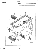 CABINET Diagram and Parts List for FFC20D7HW0  Frigidaire Freezer