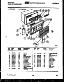 CABINET PARTS Diagram and Parts List for AR28NS5E2  Frigidaire Air Conditioner