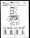 CABINET AND INSTALLATION PARTS Diagram and Parts List for AK27E6RWG  Gibson Air Conditioner