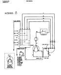 WIRING DIAGRAM Diagram and Parts List for WAS186W2A2  Frigidaire Air Conditioner