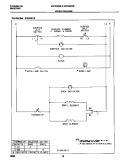 WIRING DIAGRAM Diagram and Parts List for MEF322WBSD  Frigidaire Range