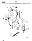 CABINET Diagram and Parts List for GRS26ZRHW5  Gibson Refrigerator