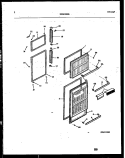 Part Location Diagram of 3916568 Frigidaire PANEL-Freezer  DOOR