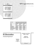 COVER Diagram and Parts List for GLEB27T9DSA  Frigidaire Wall Oven