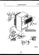 SYSTEM AND AUTOMATIC DEFROST PARTS Diagram and Parts List for MRT15CHAY0  Uni Refrigerator