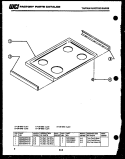 Part Location Diagram of 529T092W15-00 Frigidaire DISCONTINUED
