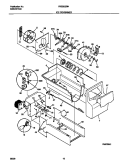ICE CONTAINER Diagram and Parts List for FRS26ZGHD3  Frigidaire Refrigerator