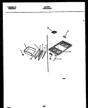 COOKTOP AND DRAWER PARTS Diagram and Parts List for GF760RXW1  Frigidaire Range