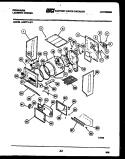 CABINET AND COMPONENT PARTS Diagram and Parts List for LCG771LL1  Frigidaire Washer Dryer Combo