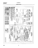 WIRING DIAGRAM Diagram and Parts List for PLCF489CCA  Frigidaire Range