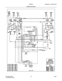 WIRING DIAGRAM Diagram and Parts List for FEFB78DSB  Frigidaire Range