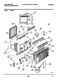 Part Location Diagram of 5303293956 Frigidaire GRILLE-REAR
