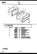 Part Location Diagram of 5304414648 Frigidaire SCREW