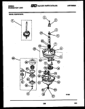 TRANSMISSION PARTS Diagram and Parts List for WA27S1WXFA  Gibson Washer