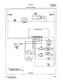 WIRING SCHEMATIC Diagram and Parts List for FGFL88ACA  Frigidaire Range
