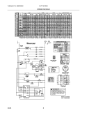 WIRING DIAGRAM Diagram and Parts List for GLTF1570ES0  Frigidaire Washer