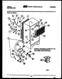 SYSTEM AND AUTOMATIC DEFROST PARTS Diagram and Parts List for 95-1999-57-01  Tappan Refrigerator