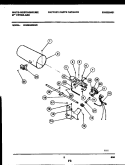 BURNER, IGNITER AND VALVE Diagram and Parts List for WDG846RBD0  Frigidaire Dryer