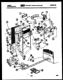 SYSTEM AND AUTOMATIC DEFROST PARTS Diagram and Parts List for RD11F2WRJE  Gibson Refrigerator