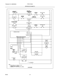 WIRING SCHEMATIC Diagram and Parts List for FEF377XEQA  Frigidaire Range