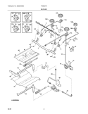 Part Location Diagram of 318221330 Frigidaire IGNITOR/ORIFICE ASS