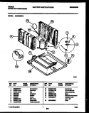 SYSTEM PARTS Diagram and Parts List for GAC058S7A1  Gibson Air Conditioner