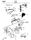 CONTROLS Diagram and Parts List for GRS26ZRHW0  Gibson Refrigerator