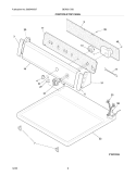 Part Location Diagram of 134283100 Frigidaire PANEL