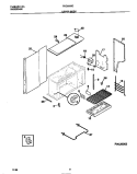 Part Location Diagram of 318025911 Frigidaire PANEL