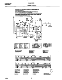 131826300 WIRING DIAGRAM Diagram and Parts List for FDG8976FS1  Frigidaire Dryer