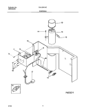 CONTROLS Diagram and Parts List for GAL103K1A2  Gibson Air Conditioner