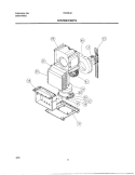 SYSTEM PARTS Diagram and Parts List for FDH30J2  Frigidaire Dehumidifier