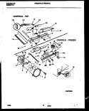 REFRIGERATOR CONTROL ASSEMBLY, DAMP Diagram and Parts List for FRS24XHAB1  Frigidaire Refrigerator