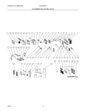 RECOMMENDED SPARE PARTS Diagram and Parts List for CAHE25ER1  Crosley Air Conditioner