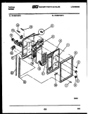 CONTROL PANEL Diagram and Parts List for 76-4967-00-12  Tappan Microwave Oven Combo