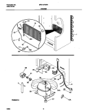SYSTEM Diagram and Parts List for MFU14F3GW6  Frigidaire Freezer