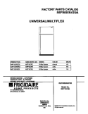 COVER Diagram and Parts List for MRT13CREW3  Uni Refrigerator