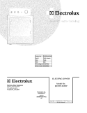 COVER Diagram and Parts List for EKDR14XAKW0  Electrolux Dryer