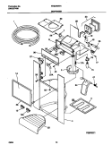 ICE DISPENSER Diagram and Parts List for FRS20WRHW4  Frigidaire Refrigerator