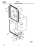 WINDOW MOUNTING PARTS Diagram and Parts List for WAK103F1V1  Frigidaire Air Conditioner