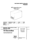 COVER Diagram and Parts List for FFC09C2CW0  Frigidaire Freezer
