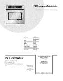 COVER Diagram and Parts List for CPEB30S9FC3  Frigidaire Wall Oven